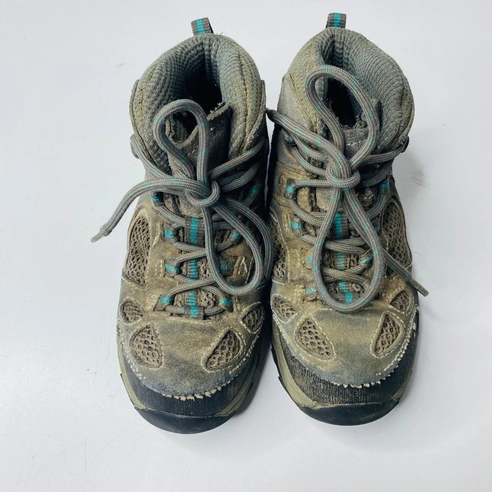 Vasque Hiking Shoes Kids 13 Mid Breeze III Ultra Dry Style 7208 Lace Up